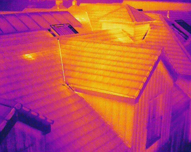 Thermal Imaging Roof Survey Image Chatham
